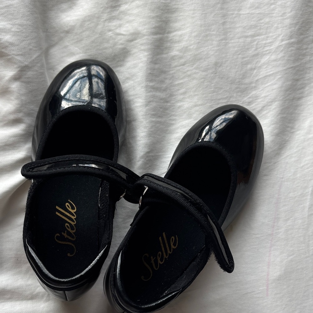 Black Kids Tap Shoes 9MT